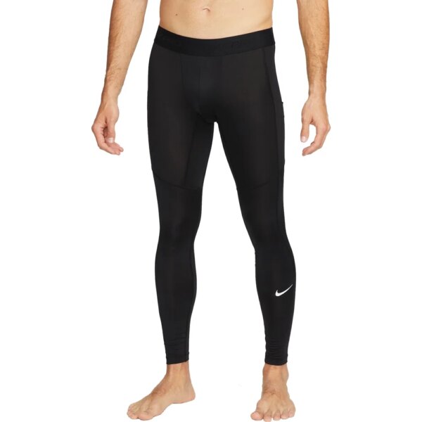 Nike-Nike-Pro-Dri-Fit-Fitness-Tights-schwarz-schwarz Nike - Nike Pro Dri-Fit Fitness Tights schwarz