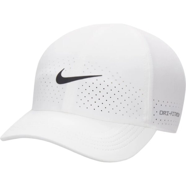 Nike-Nike-Dri-Fit-ADV-Club-Unstructured-Tennis-Cap-weiss-weiss Nike - Nike Dri-Fit ADV Club Unstructured Tennis Cap weiß