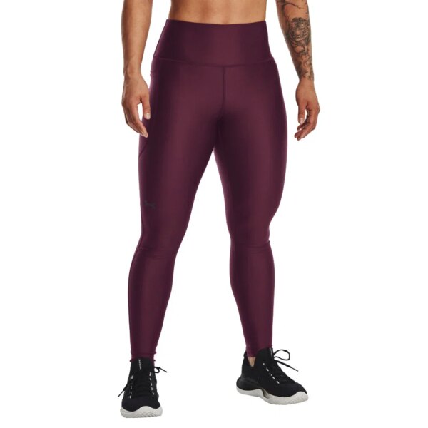 Under - Armour HeatGear® Armour Hi Rise Tights dark maroon