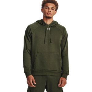 Under - Armour Rival Fleece Hoodie marine od green