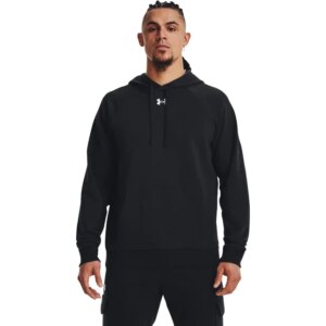Under - Armour Rival Fleece Hoodie schwarz