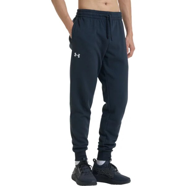 Under-Armour-Rival-Fleece-Jogginghose-schwarz-schwarz Under - Armour Rival Fleece Jogginghose schwarz