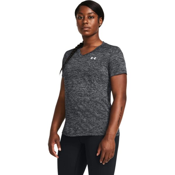 Under-Armour-Tech™-Twist-T-Shirt-schwarz-schwarz Under - Armour Tech™ Twist T-Shirt schwarz