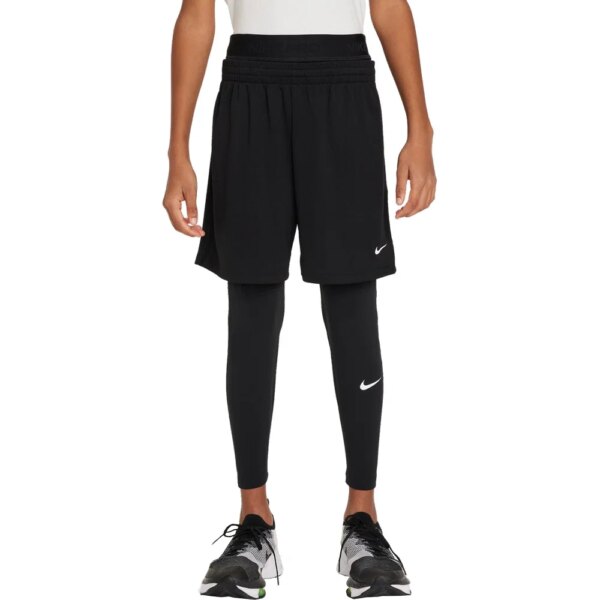 Nike-Nike-Pro-Dri-Fit-Tights-Kinder-schwarz-schwarz Nike - Nike Pro Dri-Fit Tights Kinder schwarz