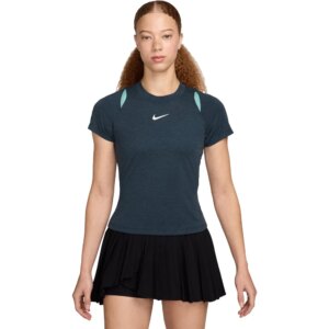Nike - Nike Court Advantage Dri-Fit Tennis T-Shirt armory navy