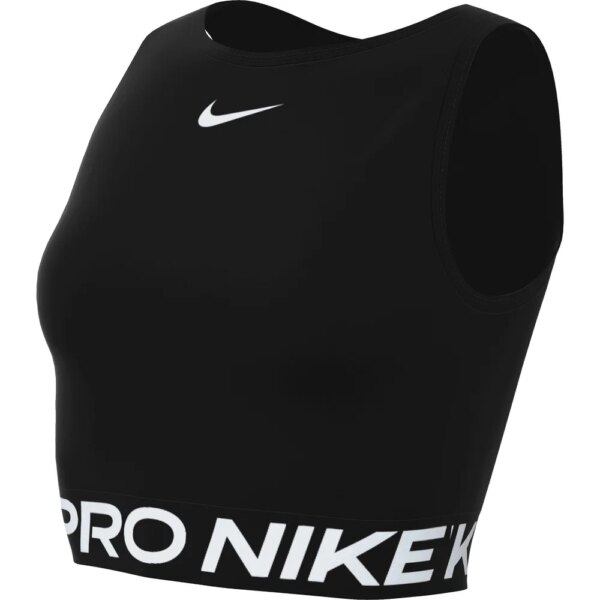 Nike-Nike-Pro-Dri-FIT-Crop-Tanktop-schwarz-schwarz Nike - Nike Pro Dri-FIT Crop Tanktop schwarz
