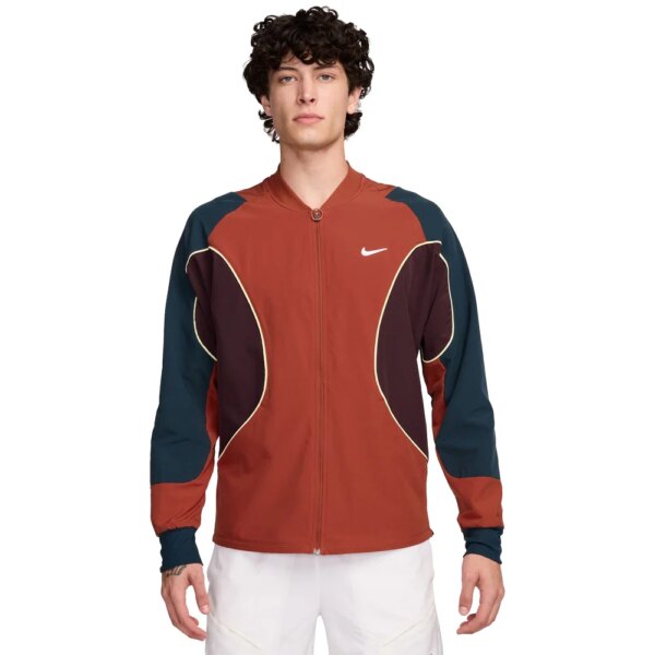 ON-Sportartikel-rot Nike - Nike Court Advantage Dri-Fit Tennisjacke dragon red