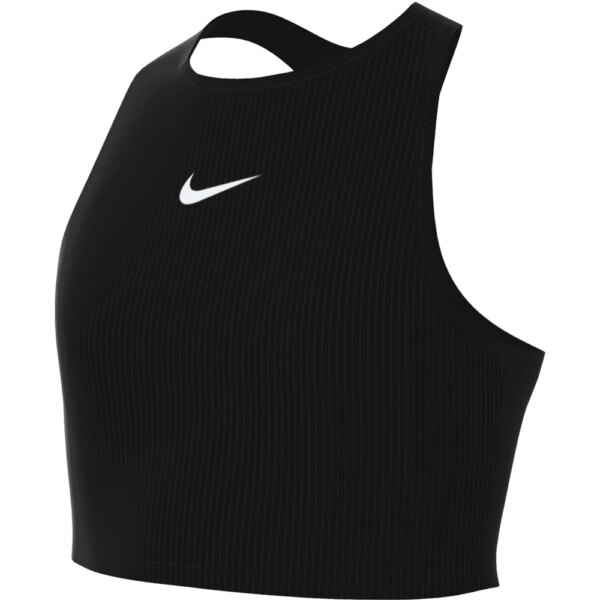 Nike-Nike-Sportswear-Ribbed-Tank-Top-Maedchen-schwarz-schwarz Nike - Nike Sportswear Ribbed Tank Top Mädchen schwarz