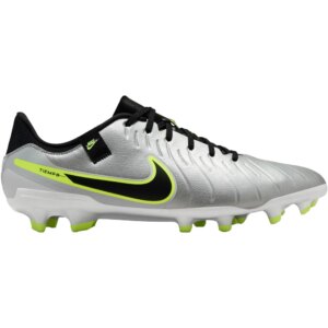 Nike - Nike Tiempo Legend 10 Academy MG Fußballschuhe metallic silver