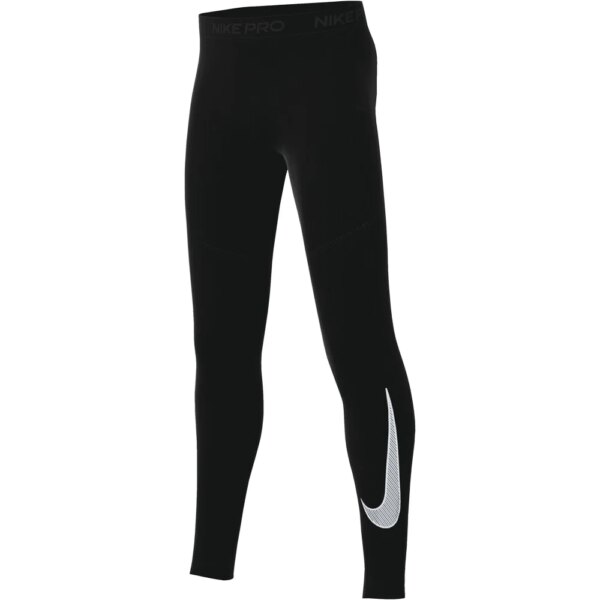 Nike-Nike-Pro-Dri-Fit-Tights-Jungen-schwarz-schwarz Nike - Nike Pro Dri-Fit Tights Jungen schwarz