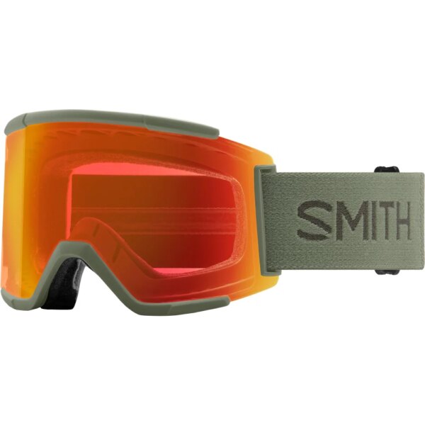 Smith-Smith-Squad-XL-Skibrille-fatigue-green-gruen Smith - Smith Squad XL Skibrille fatigue green