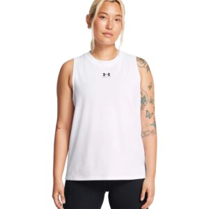 Under - Armour Rival Muscle Tanktop weiß