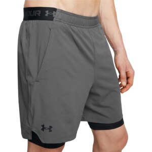 Under - Armour Vanish Woven 2in1 Shorts castlerock