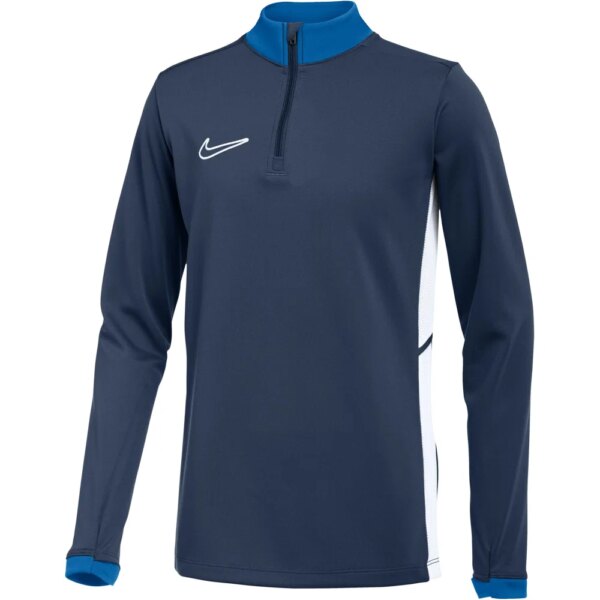 Nike-Nike-Academy-25-Drill-Sweatshirt-Kinder-midnight-navy-blau Nike - Nike Academy 25 Drill Sweatshirt Kinder midnight navy