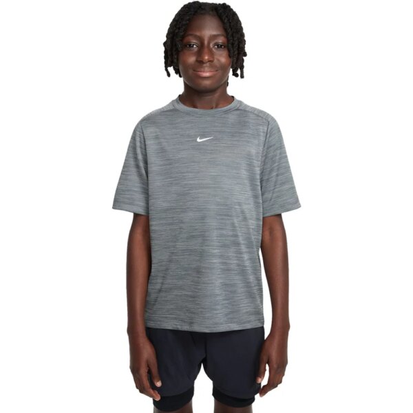 Nike-Nike-Multi-Dri-Fit-T-Shirt-Jungen-smoke-grey-grau Nike - Nike Multi Dri-Fit T-Shirt Jungen smoke blue