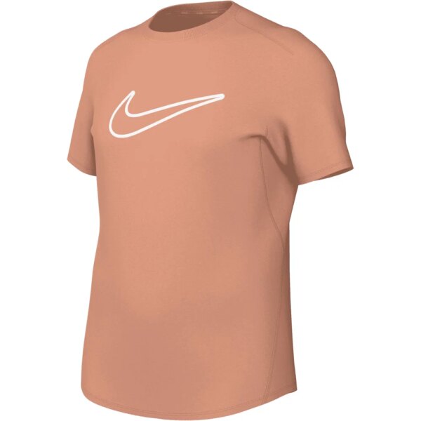 Nike - Nike One Fitted Dri-Fit T-Shirt Mädchen apricot agate
