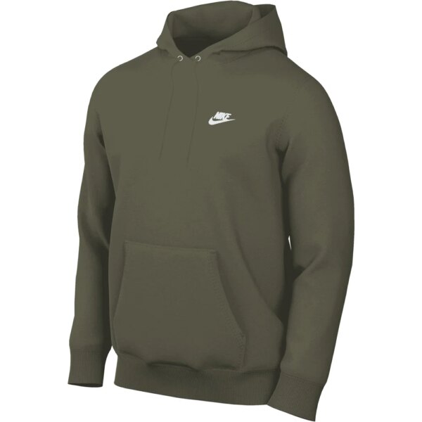 Nike-Nike-Club-Fleece-Hoodie-medium-olive-gruen Nike - Nike Club Fleece Hoodie medium olive