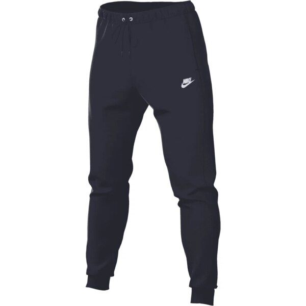 Nike-Nike-Club-Jogginghose-obsidian-schwarz Nike - Nike Club Jogginghose obsidian