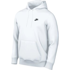 Nike - Nike Club Fleece Hoodie weiß