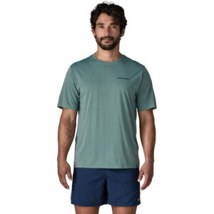 Patagonia - Patagonia Cap Cool Daily Boardshort Logo T-Shirt blue sage