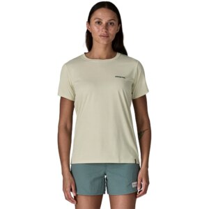 Patagonia - Patagonia Cap Cool Daily Boardshort Logo T-Shirt dyno white
