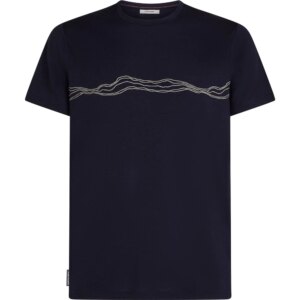 Icebreaker - Icebreaker Merino 150 Tech Lite Mountain Pulse T-Shirt midnight navy