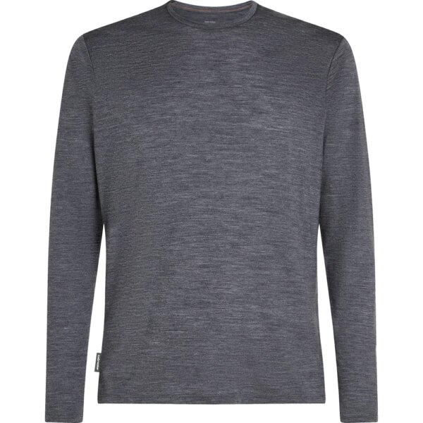 Icebreaker-Icebreaker-Merino-125-Cool-Lite-Sphere-III-midnight-navy-heather-grau Icebreaker - Icebreaker Merino 125 Cool-Lite Sphere III midnight navy heather