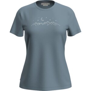 Icebreaker - Icebreaker Merino 150 Tech Lite Sparkling Stars T-Shirt flint blue