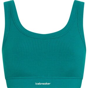 Icebreaker - Icebreaker Merino Rib Lotus Sport BH tidal teal