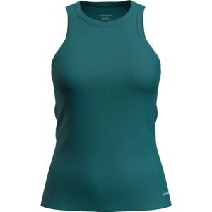 Icebreaker - Icebreaker Merino Rib Lotus Tanktop tidal teal
