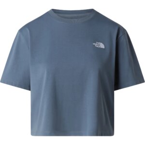 The - North Face® Evolution Simple Dome Crop T-Shirt granite grey