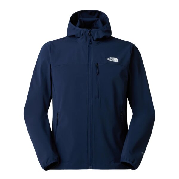 The-North-Face®-Nimble-Hoodie-2-Softshelljacke-summit-navy-blau The - North Face® Nimble Hoodie 2 Softshelljacke summit navy