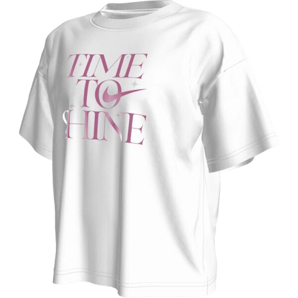 Nike-Nike-Empower-Shine-T-Shirt-Kinder-weiss-weiss Nike - Nike Empower Shine T-Shirt Kinder weiß