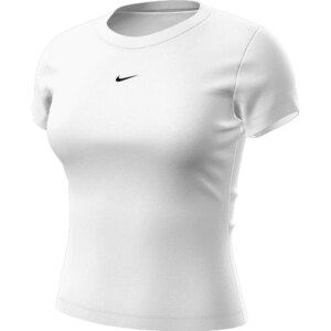Nike - Nike Sportswear Geripptes T-Shirt weiß