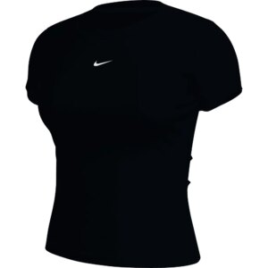 Nike - Nike Sportswear Geripptes T-Shirt schwarz