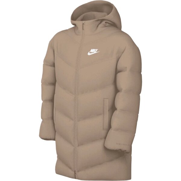Nike-Nike-All-Day-Play-Therma-FIT-Puffer-Parka-Kinder-hemp-beige Nike - Nike All Day Play Therma-FIT Puffer Parka Kinder hemp