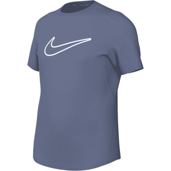 Nike-One-Fitted-Dri-FIT-T-Shirt-Kinder-world-indigo-blau Nike - Nike One Fitted Dri-FIT T-Shirt Kinder world indigo