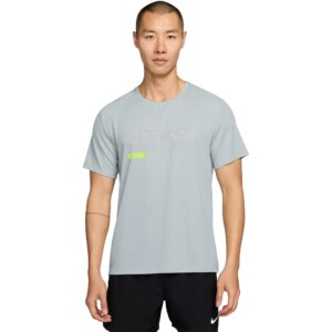 Nike - Nike Miler Winterized Laufshirt pure platinum