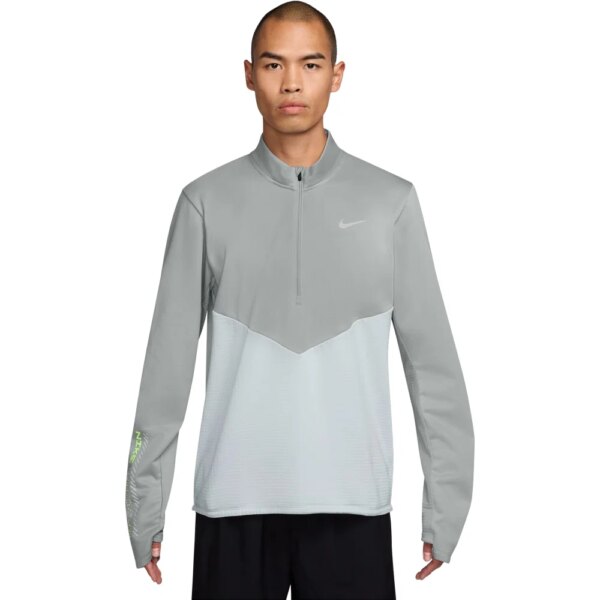 Nike - Nike Pacer Winterized Half-Zip Longsleeve pure platinum
