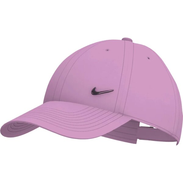 Nike-Nike-Unstructured-Metal-Swoosh-Cap-Kinder-magenta-lila Nike - Nike Unstructured Metal Swoosh Cap Kinder magenta