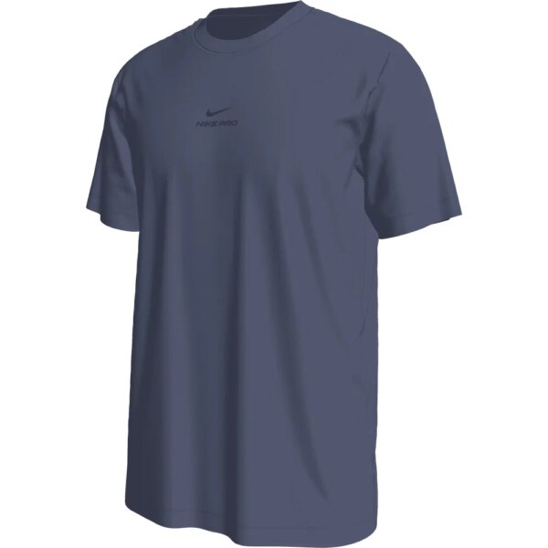 Nike-Nike-Dri-FIT-STD-Pro-T-Shirt-diffused-blue-blau Nike - Nike Dri-FIT STD Pro T-Shirt diffused blue