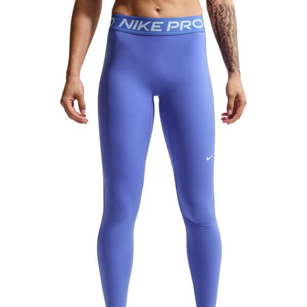 Nike-Nike-Pro-Leggings-sapphire-blau Nike - Nike Pro Leggings sapphire