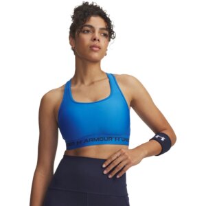 Under - Armour Crossback Mid Sport BH blue atlantis