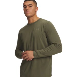 Under - Armour Sportstyle Left Chest marine od green