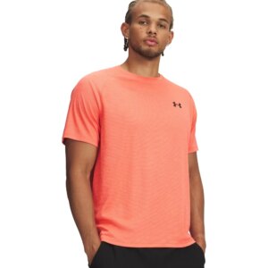 Under - Armour Tech™ Textured T-Shirt venom red