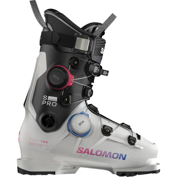 Salomon-SPro-Supra-Dual-BOA®-130-Alpin-Skischuhe-gray-aurora-grau Salomon - Salomon S/Pro Supra Dual BOA® 130 gray aurora