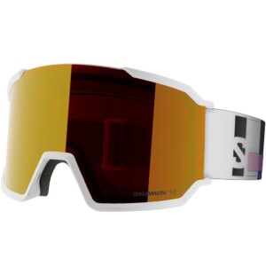 Salomon - Salomon S/View 3 Skibrille white addikt
