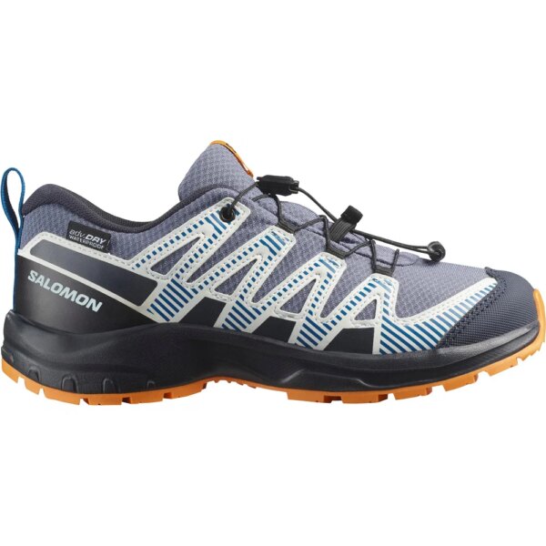 Salomon-Salomon-XA-PRO-V8-WP-Wanderschuhe-Kinder-grisaille-grau Salomon - Salomon XA PRO V8 WP Wanderschuhe Kinder grisaille