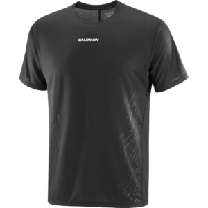 Salomon - Salomon Sense Aero Graphic T-Shirt deep black
