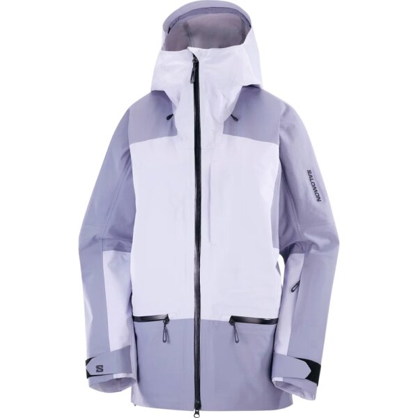 Salomon-Salomon-Absolute-3L-Hardshelljacke-cosmic-sky-lila Salomon - Salomon Absolute 3L Hardshelljacke cosmic sky